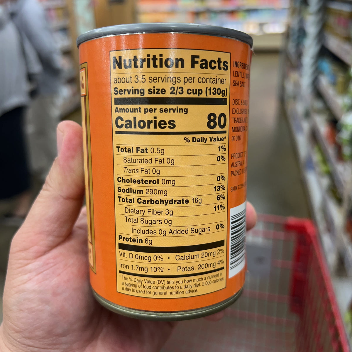 Trader Joe's Lentils, 15 oz product image 2