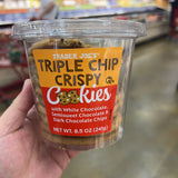 Trader Joe's Triple Chip Crispy Cookies 8.5 oz