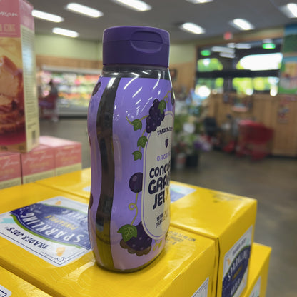 Trader Joe's Organic Concord Grape Jelly USDA Organic 20 oz Squeezable