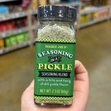 Trader Joe's Seasoning in a Pickle Dill Pickle Flavor Seasoning Blend 2.3 oz (65g) | Kosher