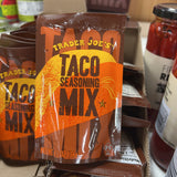 Trader Joe's Taco Seasoning Mix 1.3 oz Pack of 3 — package information view