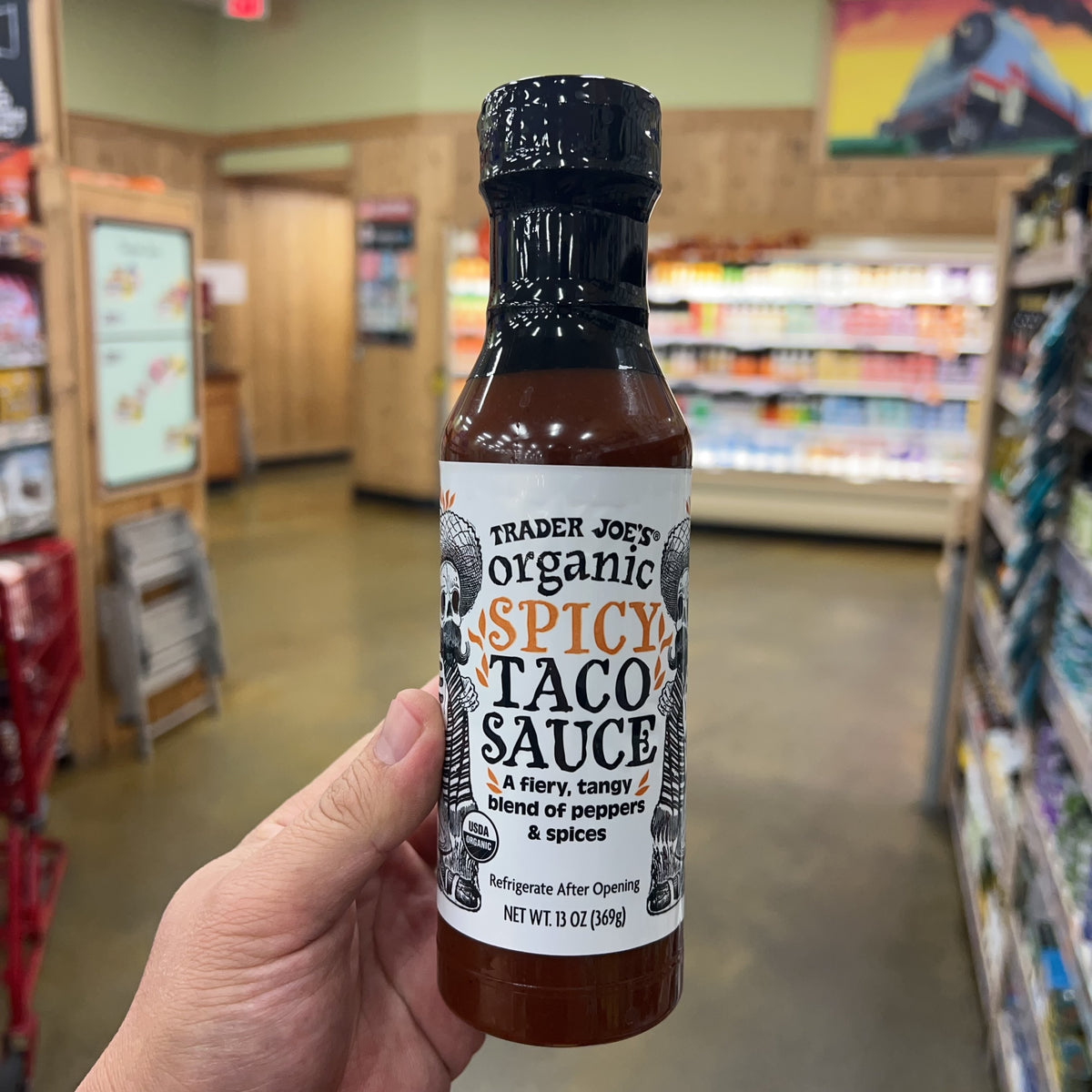 Trader Joe’s Organic Spicy Taco Sauce 13 oz - product image 1