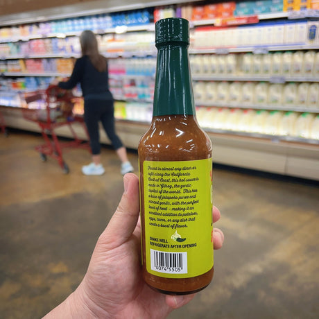 Trader Joe's Chunky Garlic & Jalapeño Hot Sauce Zero Calorie 10 oz