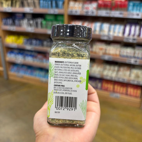 Trader Joe's Ranch Seasoning Blend, 2 OZ (57g)