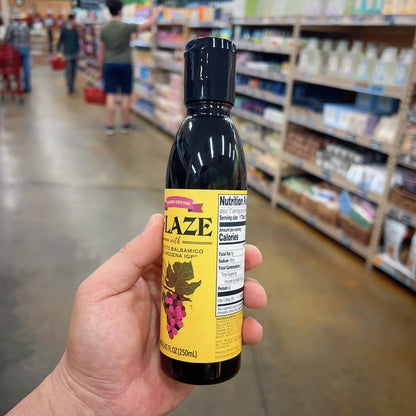 Trader Joe's Balsamic Glaze with Aceto Balsamico di Modena IGP Product of Italy 8.45 fl oz
