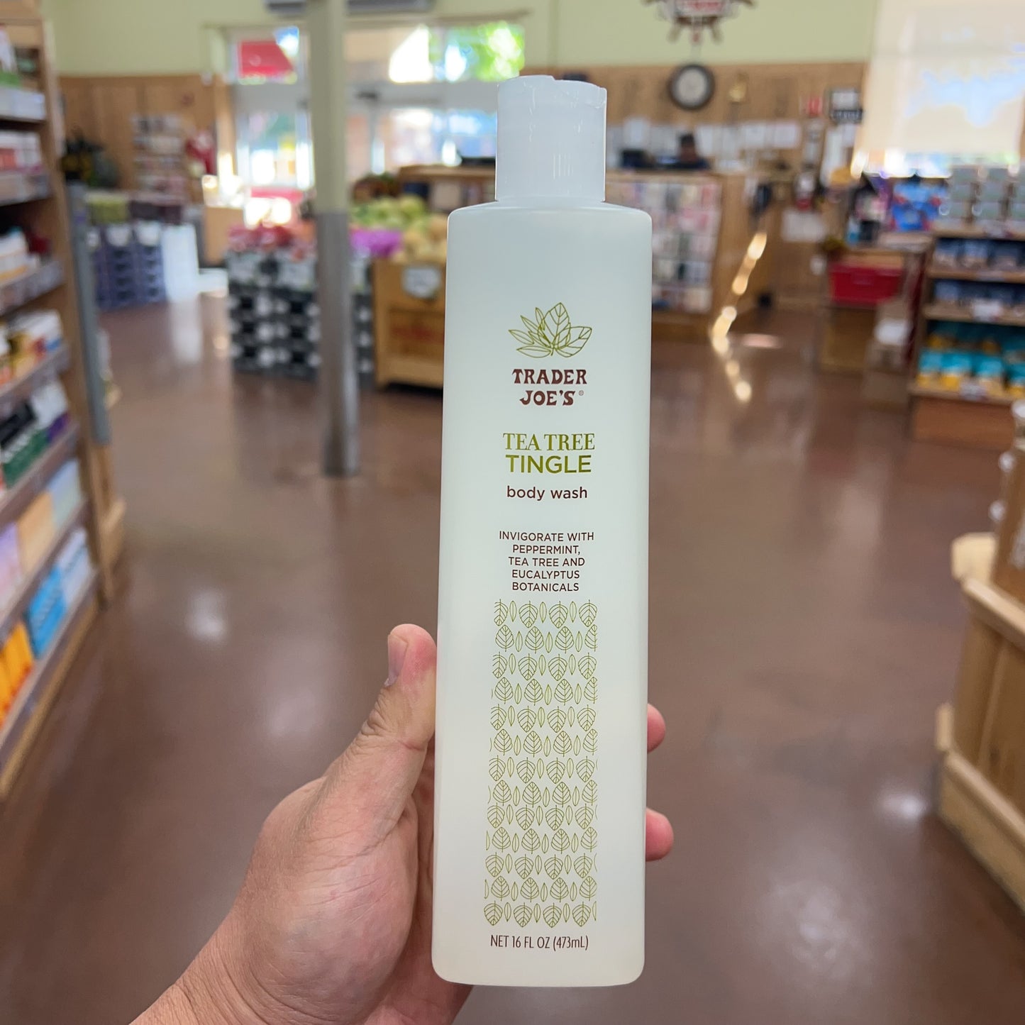 Trader Joe's Tea Tree Tingle Body Wash