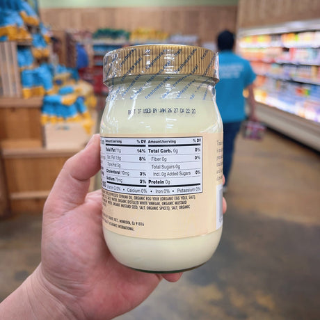 Trader Joe's Organic Mayonnaise USDA Certified Organic 16 fl oz