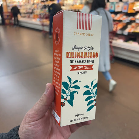 Trader Joe's Kilimanjaro Single Origin Instant Coffee 100% Arabica • 10 Packets • 1.16 oz