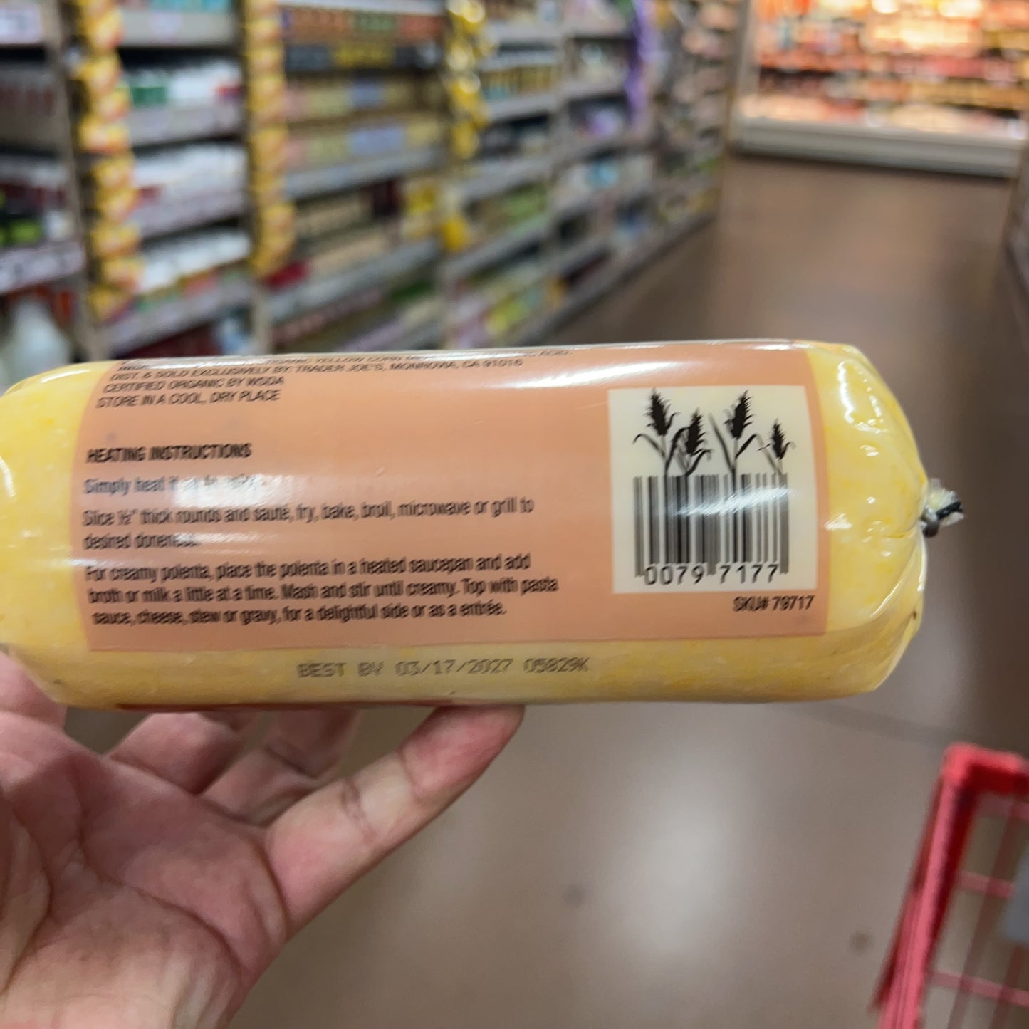 Trader Joe's Organic Polenta product image 5
