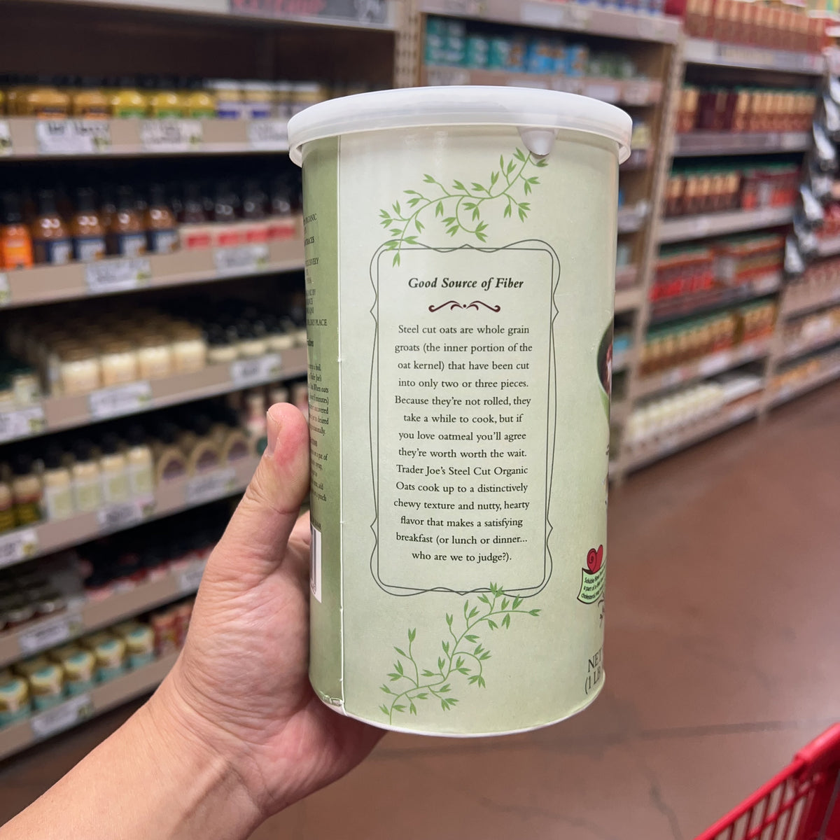Trader Joe's Steel Cut Organic Oats, 30 oz product image 8