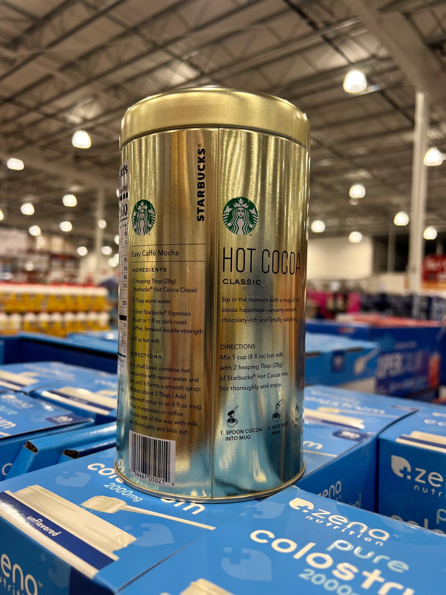Starbucks Classic Hot Cocoa Mix 30 oz (850g) | ~30 Servings | Kosher Dairy