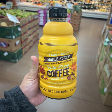 Trader Joe's Maple Pecan Cold Brew Coffee Concentrate 32 fl oz