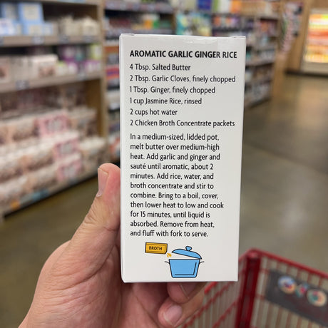 Trader Joe's Chicken Broth Concentrate 12 Packets 4.06 oz, product image 3