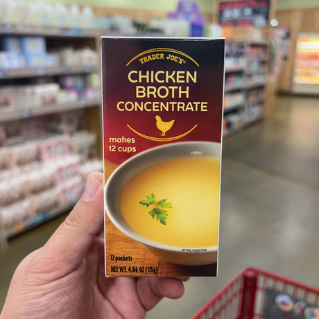 Trader Joe's Chicken Broth Concentrate 12 Packets 4.06 oz, product image 4