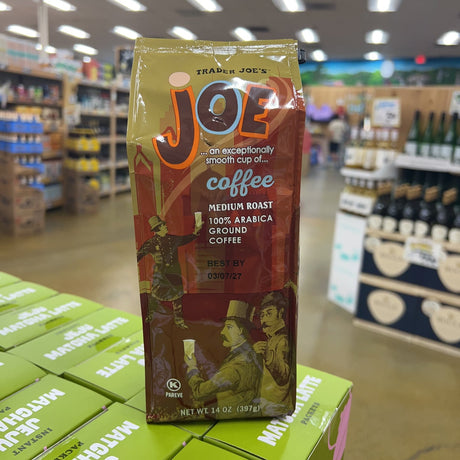 Trader Joe's Joe Medium Roast Ground Coffee 14oz | Kosher, 100% Arabica