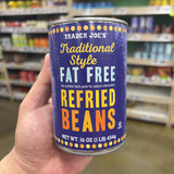 Trader Joe's Traditional Style Fat Free Refried Beans, 16 oz product image 5