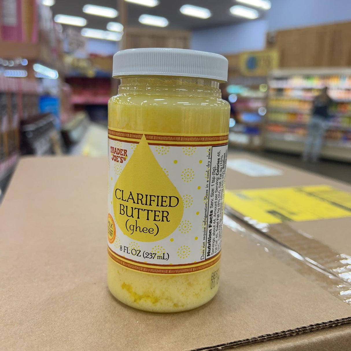 Trader Joe's Clarified Butter (Ghee) 8 fl oz