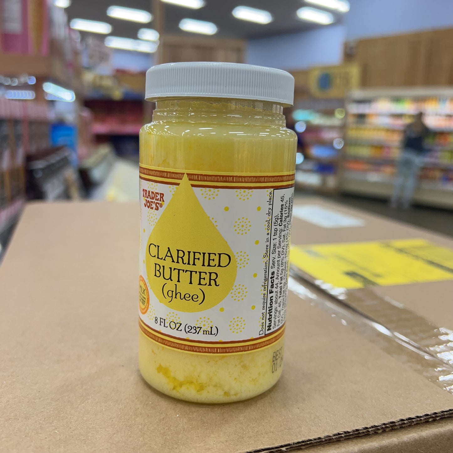 Trader Joe's Clarified Butter (Ghee) 8 fl oz