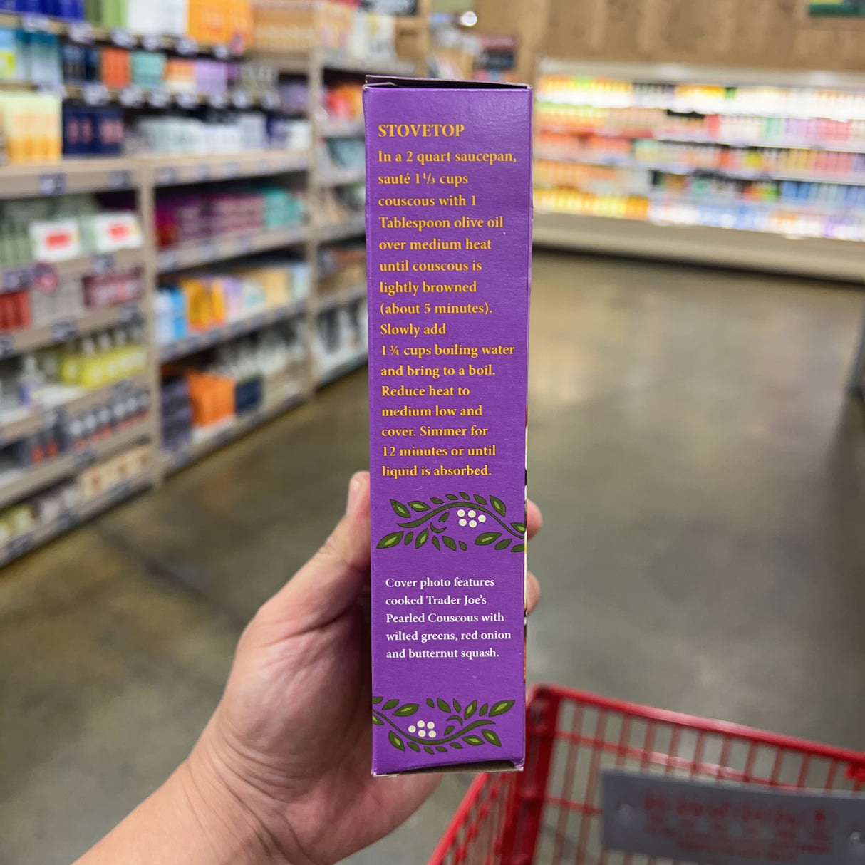 Trader Joe's Pearled Couscous 8 oz product image 5