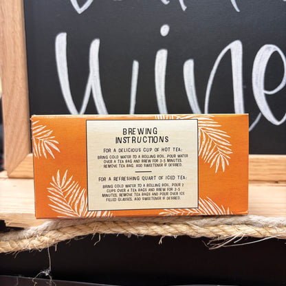 Trader Joe's Mango Flavored Black Tea Blend, 1.2 oz (34g), 20 Tea Bags