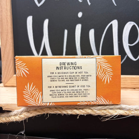 Trader Joe's Mango Flavored Black Tea Blend, 1.2 oz (34g), 20 Tea Bags