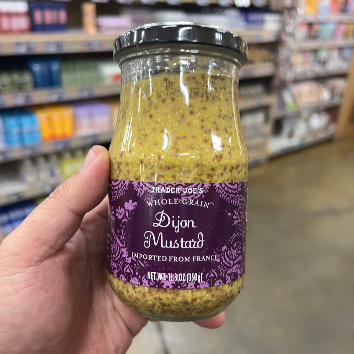 Trader Joe’s Whole Grain Dijon Mustard 12.3 oz - product image 1