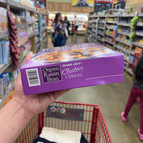 Trader Joe's Organic Raisin Bran Clusters Cereal 20 oz, product image 4