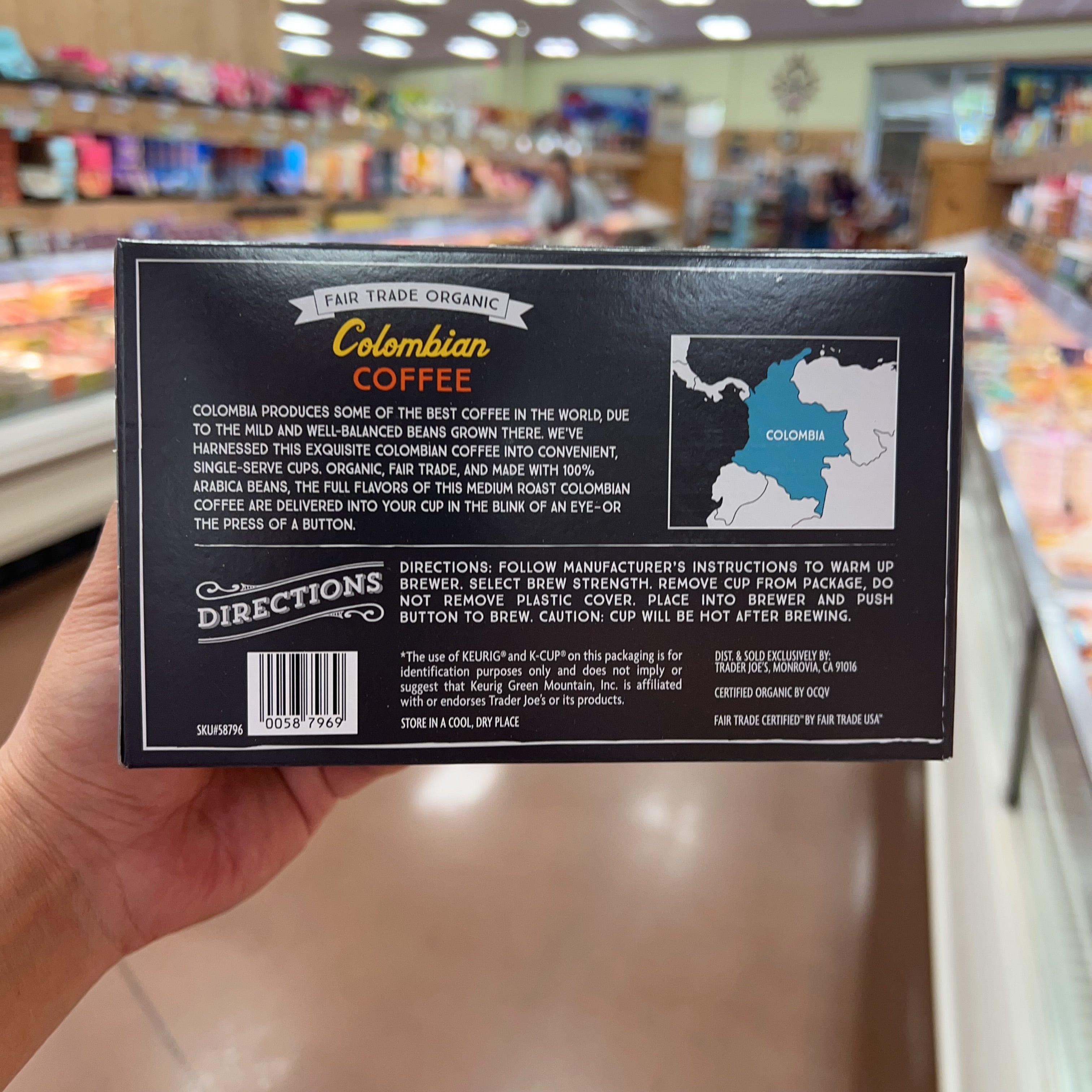 Trader Joe's Organic Colombian Coffee K-Cups | Buy Online – HIOOL