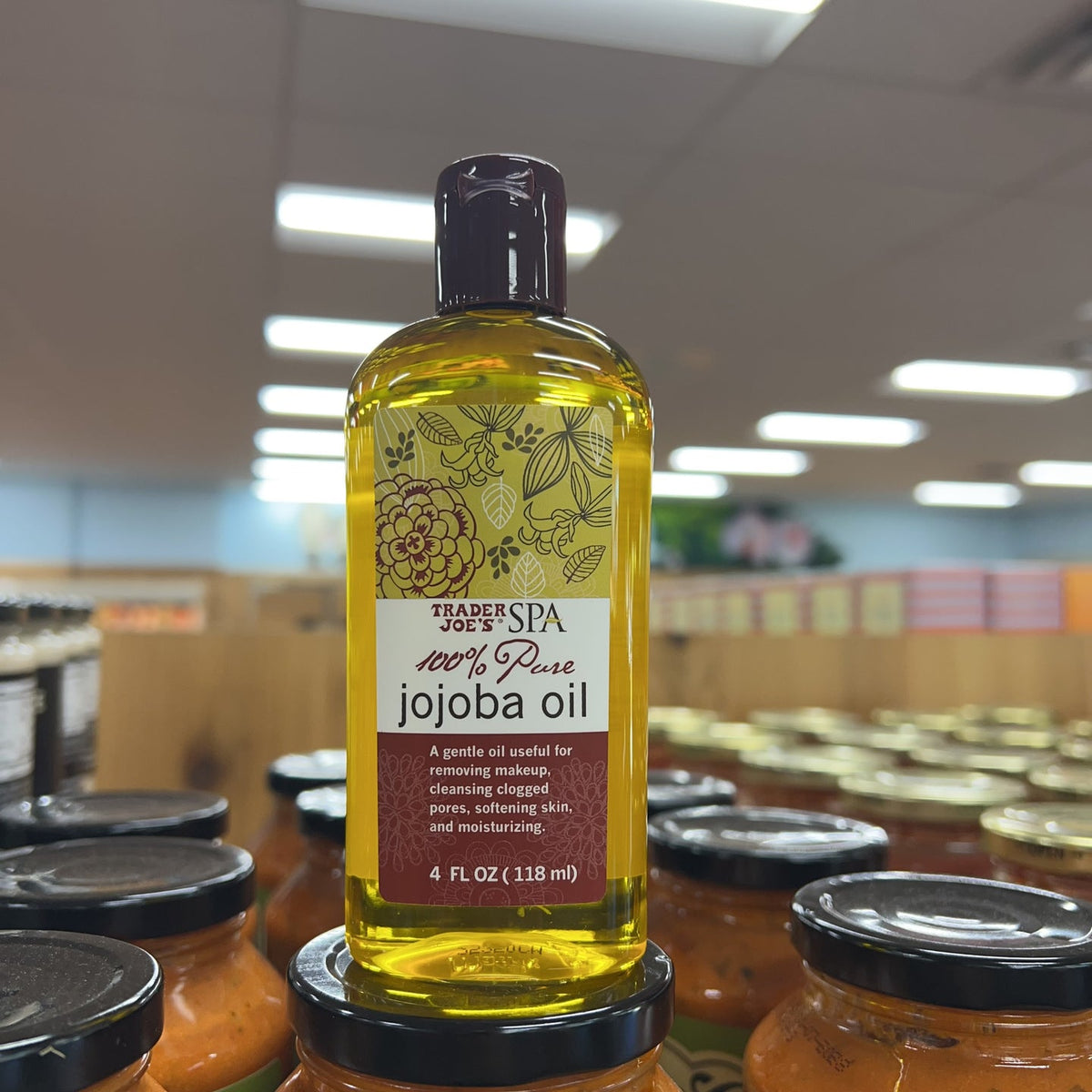 Trader Joe's SPA 100% Pure Jojoba Oil 4 fl oz