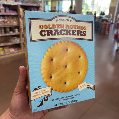 Trader Joe's Golden Rounds Crackers