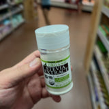 Trader Joe's Organic Stevia Extract Powder 1 oz 28.35g — back label with usage instructions