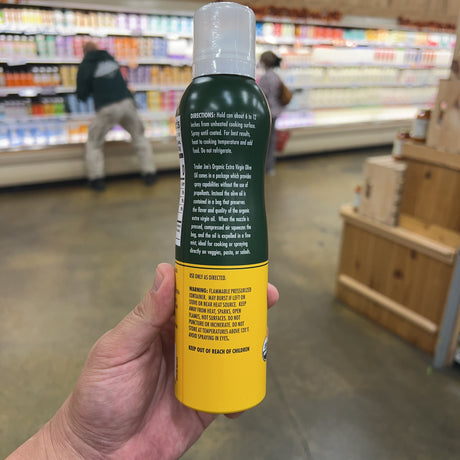 Trader Joe’s Organic Extra Virgin Olive Oil Spray 5 oz - product image 3
