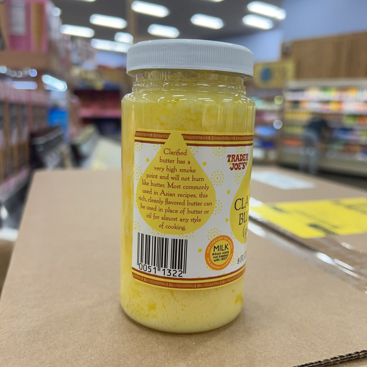 Trader Joe's Clarified Butter (Ghee) 8 fl oz