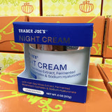 Trader Joe's Night Cream Unscented 2 oz