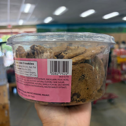 Trader Joe's Dark Chocolate Chunk and Almond Cookies 13 oz (369g)