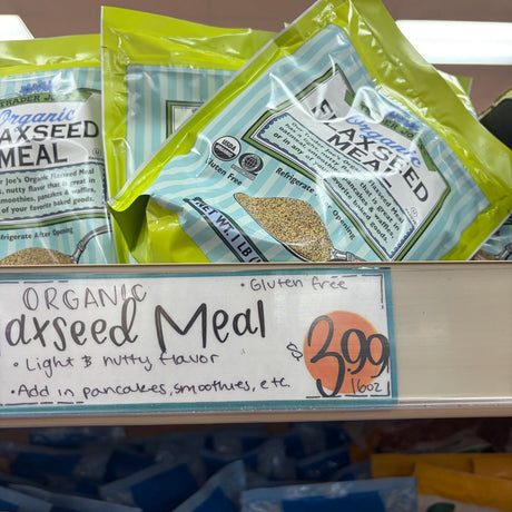 Trader Joe's Organic Flaxseed Meal 16 oz (454g)