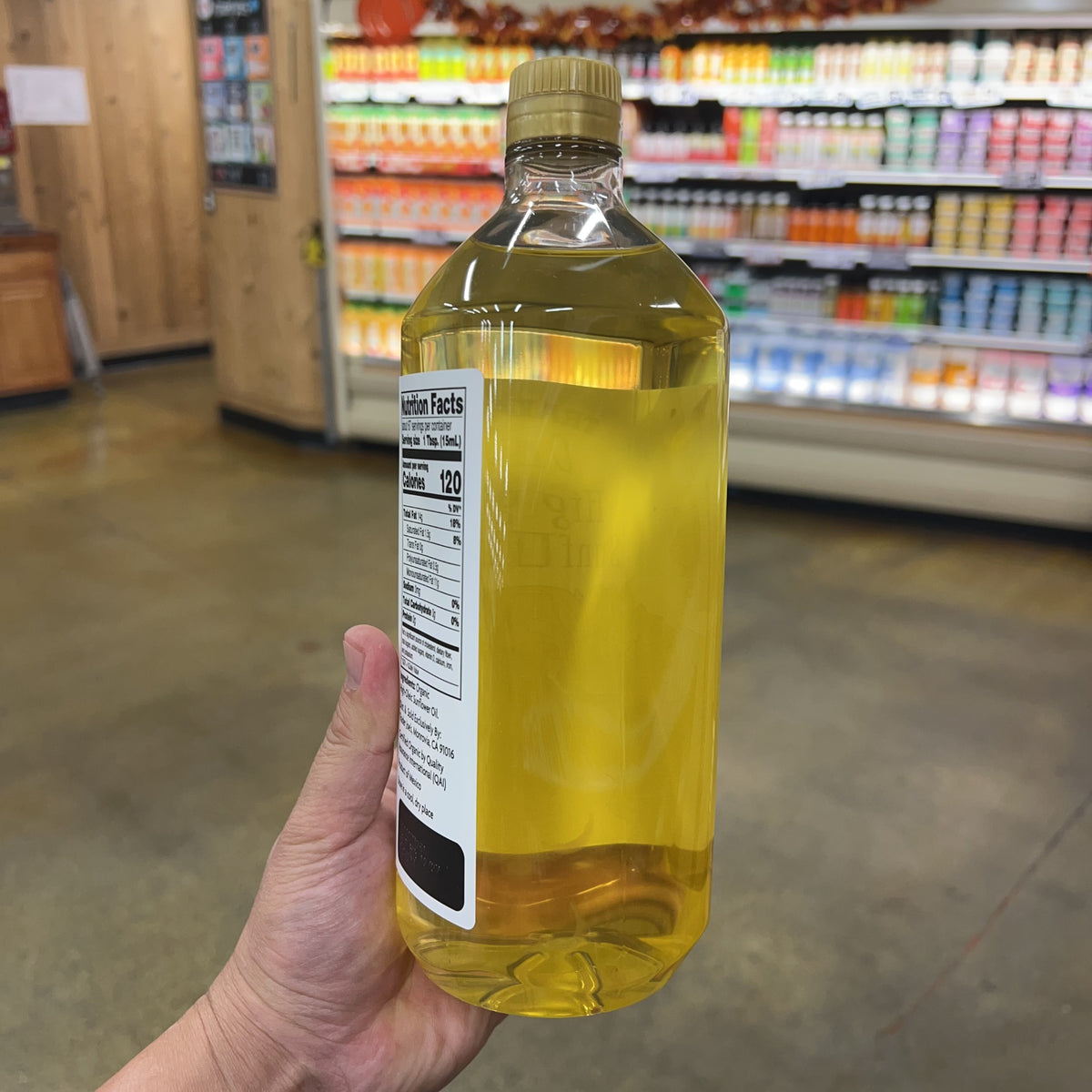Trader Joe’s Organic High-Oleic Sunflower Oil 33.8 fl oz - product image 3