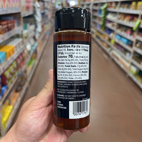 Trader Joe's Spicy Honey Sauce 12 oz