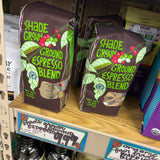 Trader Joe's Shade Grown Ground Espresso Blend Dark Roast 100% Arabica Fine Grind 14 oz