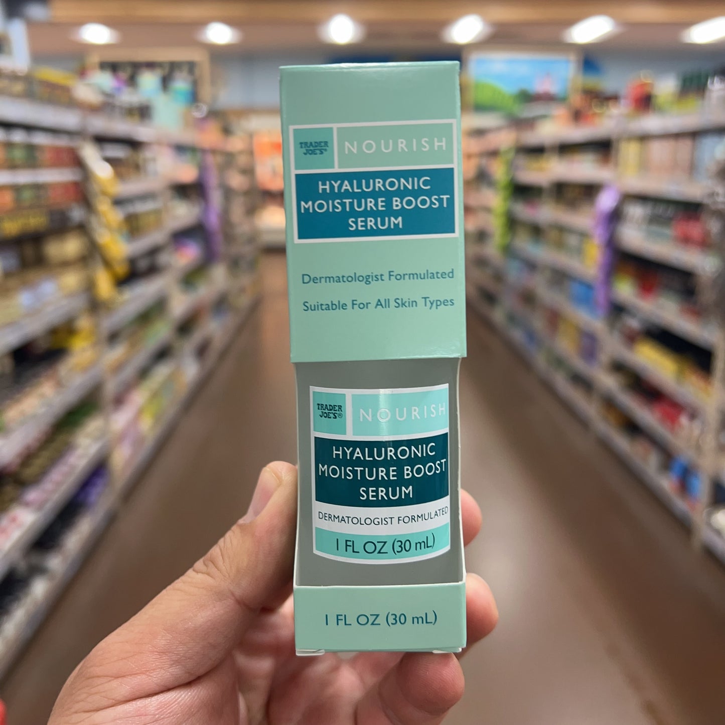 Trader Joe's Nourish Hyaluronic Moisture Boost Serum 1 fl oz