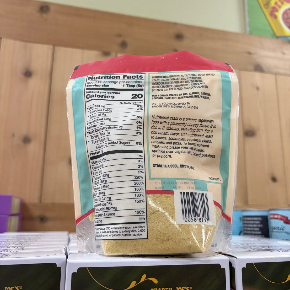 Trader Joe's Nutritional Yeast 4 oz product image 2