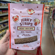 Trader Joe's Beef Jerky Strips Dog Treats — front package view