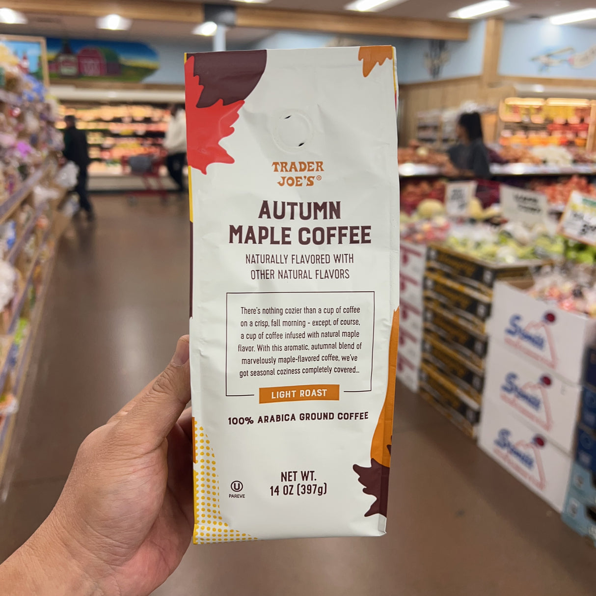 Trader Joe's Autumn Maple Coffee, 14 oz product image