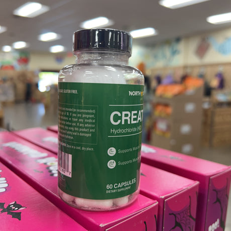 North Star Labs Creatine Hydrochloride HCl 60 Capsules – package detail view 4