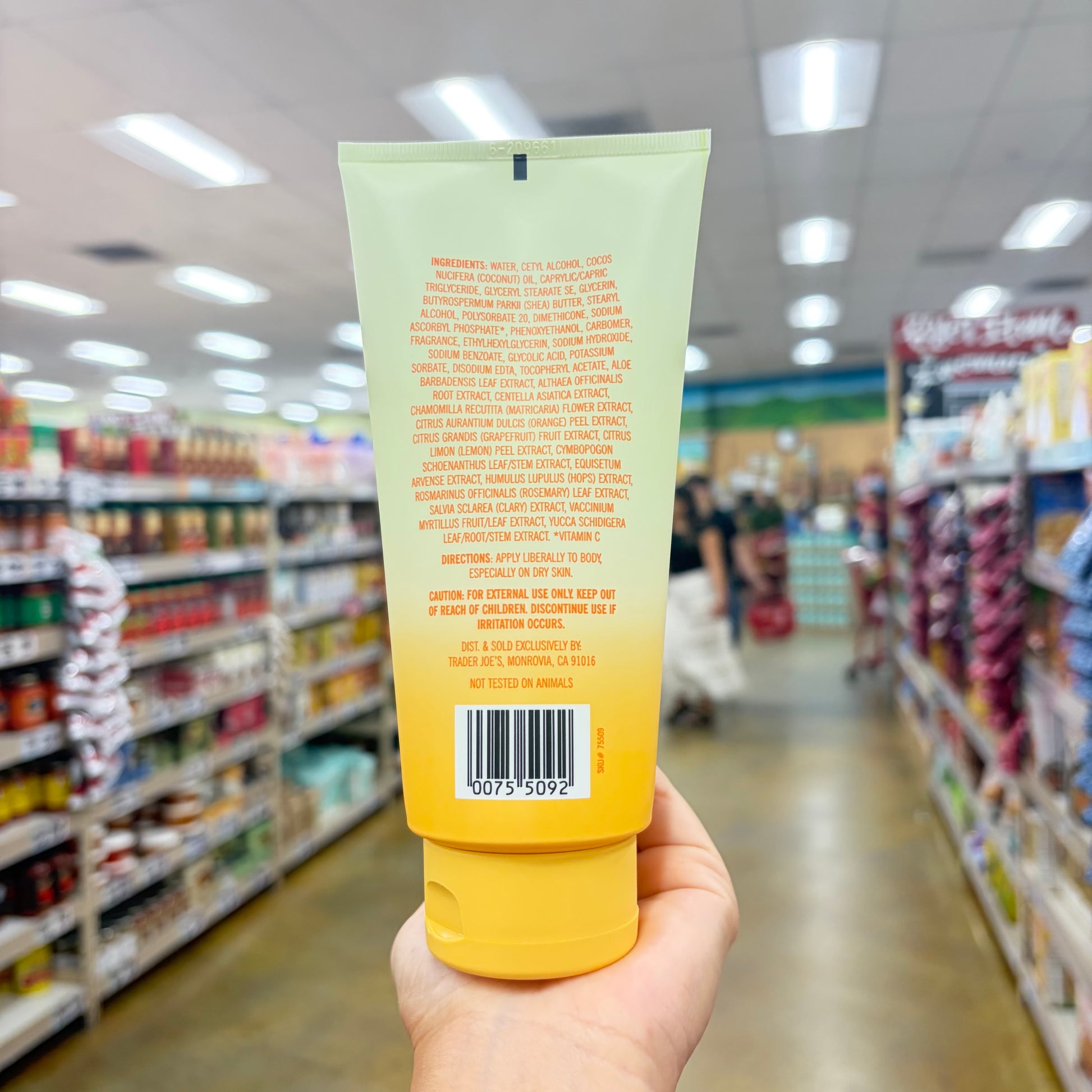 Trader Joe's Vitamin C Firming Body Butter 8 oz (227g)