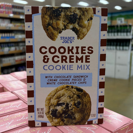 Trader Joe's Cookies & Creme Cookie Mix, 14.4 oz (408g)
