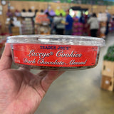 Trader Joe's Laceys Cookies Dark Chocolate Almond 7 oz