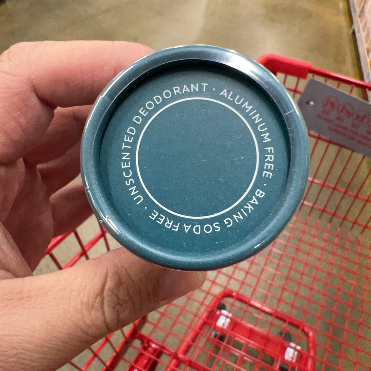 Trader Joe's Unscented Deodorant, Aluminum & Baking Soda Free, 1.8 oz
