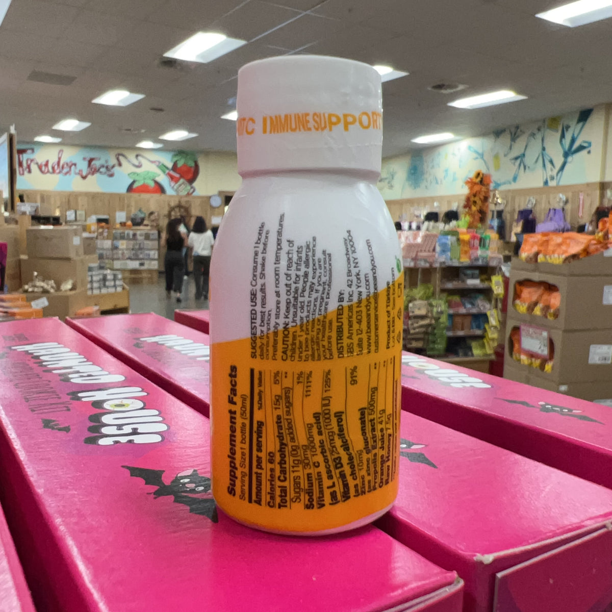 Bee & You Propolis Shot with Vitamin C, Vitamin D3 & Zinc 1.69 fl oz