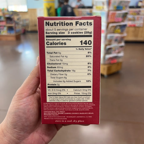 Trader Joe's All Butter Apple Shortbread Cookies, 4.93 oz product image 2